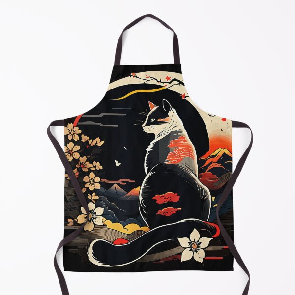 Item preview, cat japan style designed and sold by CharlieConon.