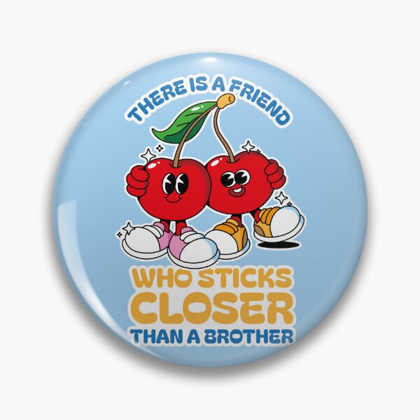 Item preview, A Friend Sticks Closer Than A Brother - Proverbs 18:24 | JW designed and sold by Whim & Verse Studio.