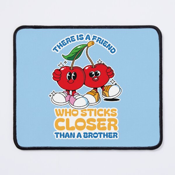 Item preview, A Friend Sticks Closer Than A Brother - Proverbs 18:24 | JW designed and sold by Whim & Verse Studio.