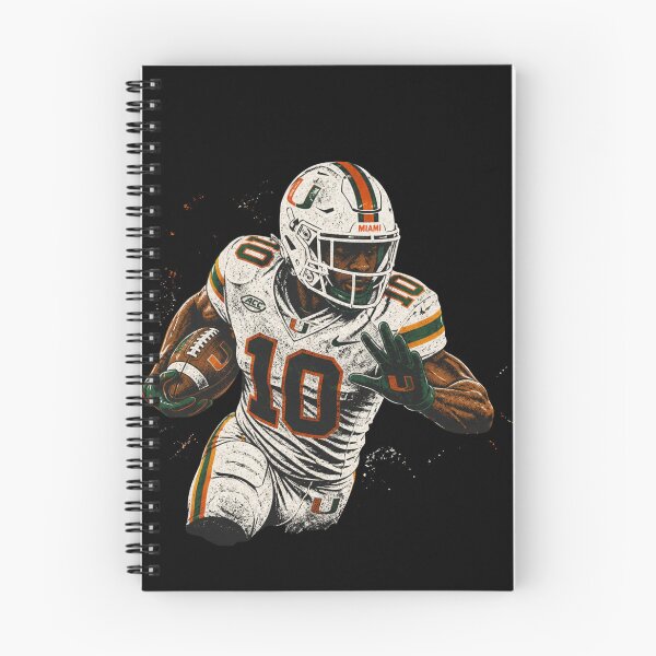 Item preview, Miami Hurricanes Toney #10 Grit Style Art designed and sold by JanJanie1.