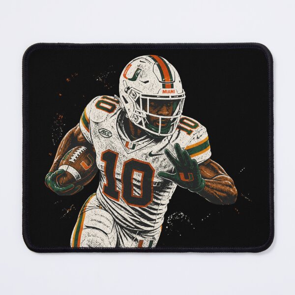 Item preview, Miami Hurricanes Toney #10 Grit Style Art designed and sold by JanJanie1.