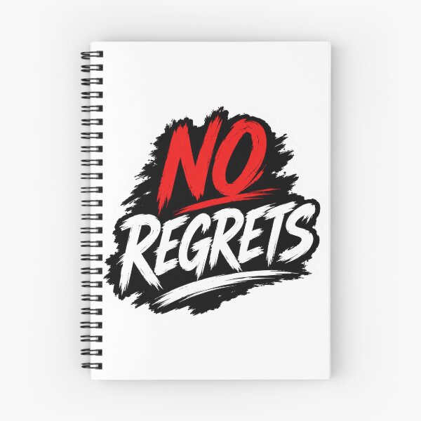 Item preview, No Regrets designed and sold by MR4me.