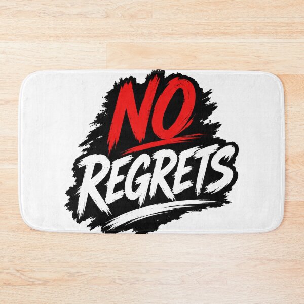 Item preview, No Regrets designed and sold by MR4me.