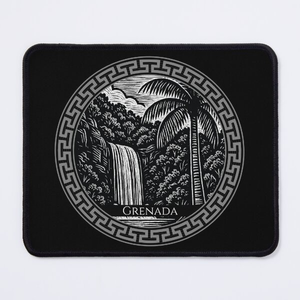 Item preview, Grenada Vintage Woodcut Art designed and sold by Thistle-TShop.