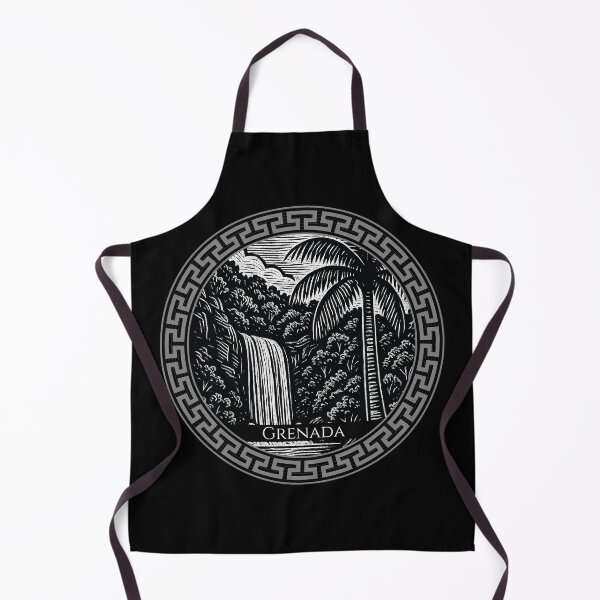 Item preview, Grenada Vintage Woodcut Art designed and sold by Thistle-TShop.
