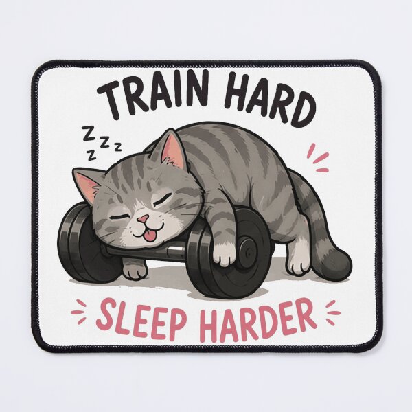 Item preview, Gym Cat designed and sold by vectcd.