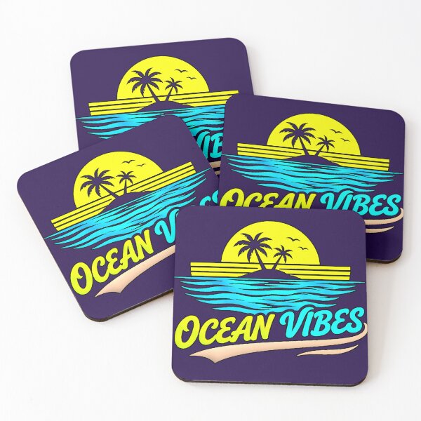 Item preview, Ocean Vibes | Retro Tropical Beach Design designed and sold by AstronautMerch.