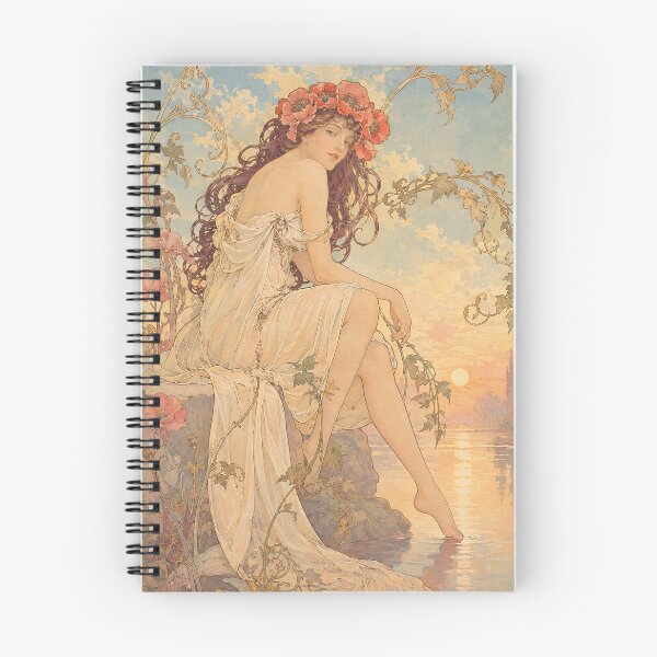 Item preview, Alphonse Mucha Summer 1898 designed and sold by maniacfitness.