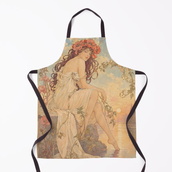 Item preview, Alphonse Mucha Summer 1898 designed and sold by maniacfitness.