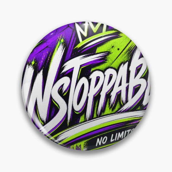 Item preview, Unstoppable – Motivational Powerful Typography Design designed and sold by VasiArtLab.
