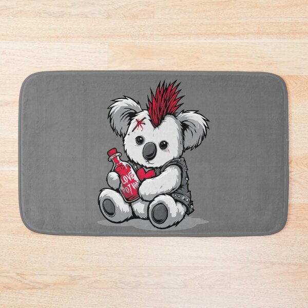 Item preview, Red Mowhawk Koala Love Potion Design designed and sold by RichardRags.