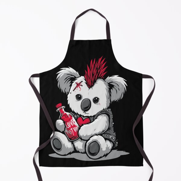 Item preview, Red Mowhawk Koala Love Potion Design designed and sold by RichardRags.