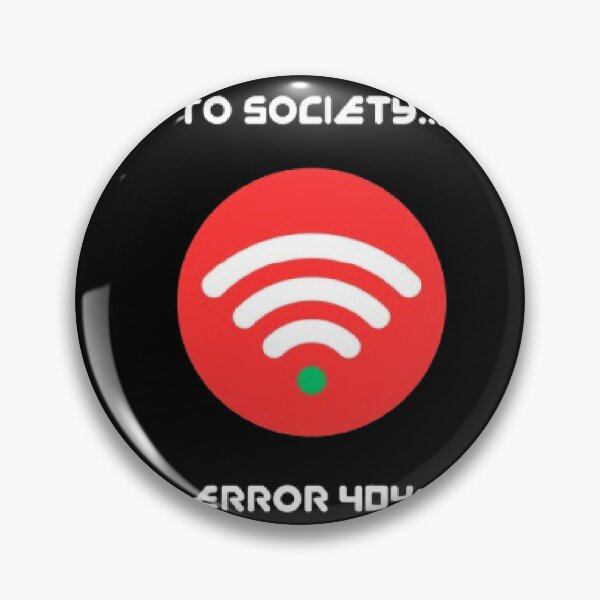 Item preview, Error 404 No Desire Found Funny Introvert Tech Humor designed and sold by Mircea786.