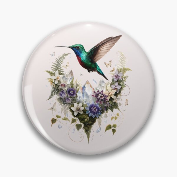 Item preview, Hummingbird Crystal Garden designed and sold by Neural-canvas.