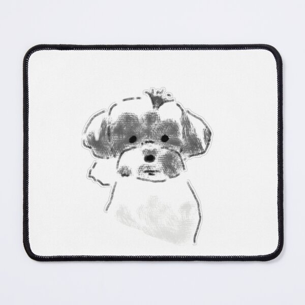 Item preview, Cute Dog Wearing Little Crown Art designed and sold by raun.draw.