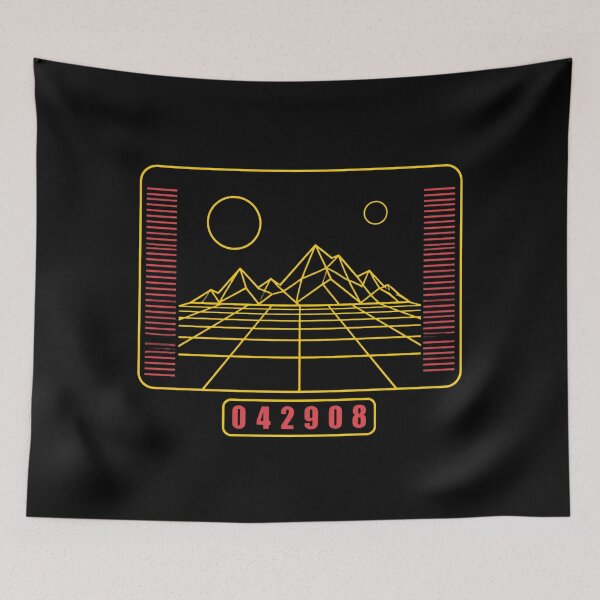 Item preview, Sci-Fi Landscape synthwave designed and sold by JanJanie1.