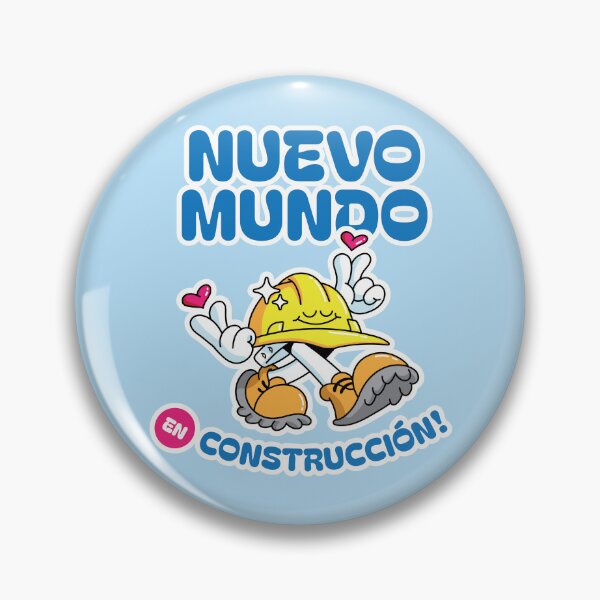 Item preview, New world under construction – Retro design | Spanish | JW designed and sold by Whim & Verse Studio.