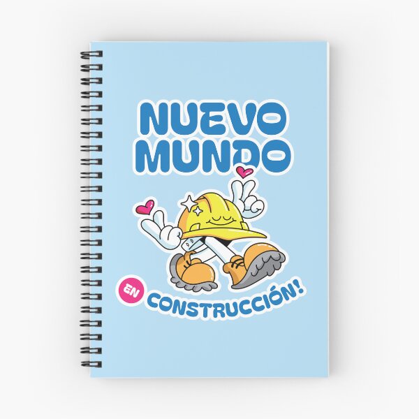 Item preview, New world under construction – Retro design | Spanish | JW designed and sold by Whim & Verse Studio.