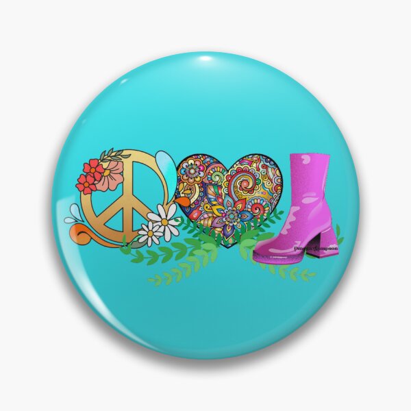 Item preview, Peace Love and Boots designed and sold by FetUphoria.
