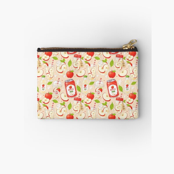 Item preview, Cute Apple Soda Drink Seamless Pattern designed and sold by KJackArtwork.