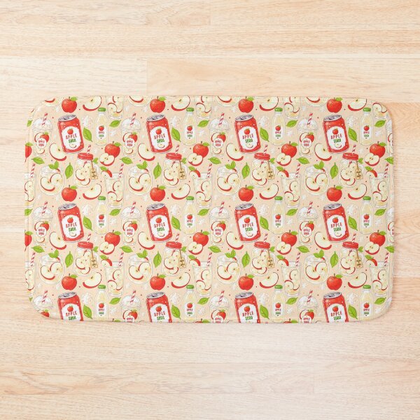 Item preview, Cute Apple Soda Drink Seamless Pattern designed and sold by KJackArtwork.