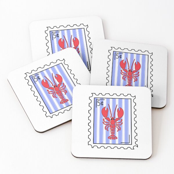Item preview, Lobster Stamp designed and sold by New Vibes & Designs.