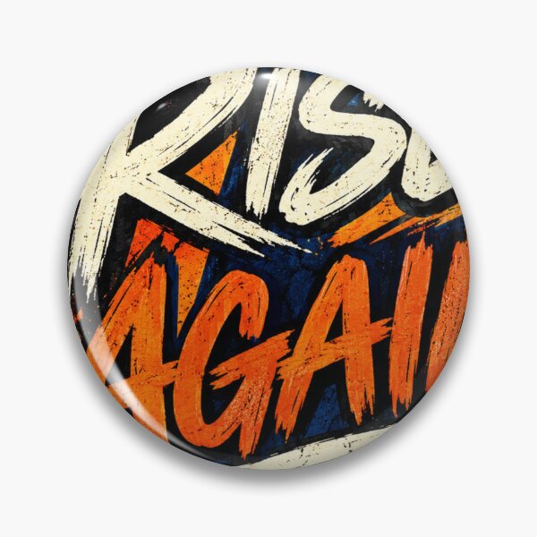 Item preview, Rise Again – Motivational Inspirational Typography Design designed and sold by VasiArtLab.