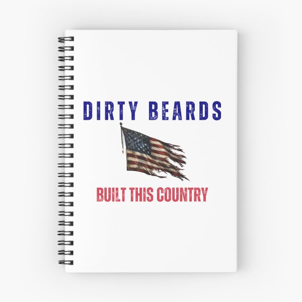 Item preview, dirty beards built this country (flag) designed and sold by MishelleGeorg0.