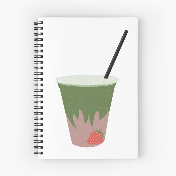Item preview, Strawberry matcha with one strawberry designed and sold by Lilmatcha.