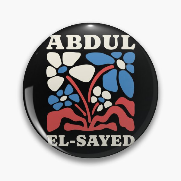 Item preview, Abdul El-Sayed Michigan Senate Campaign Floral Political Graphic designed and sold by NTProductionArt.