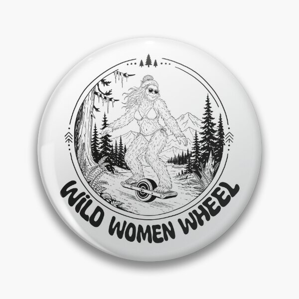 Item preview, Wild Women Wheel~Sasquatch on Onewheel designed and sold by Catherine Harrison.