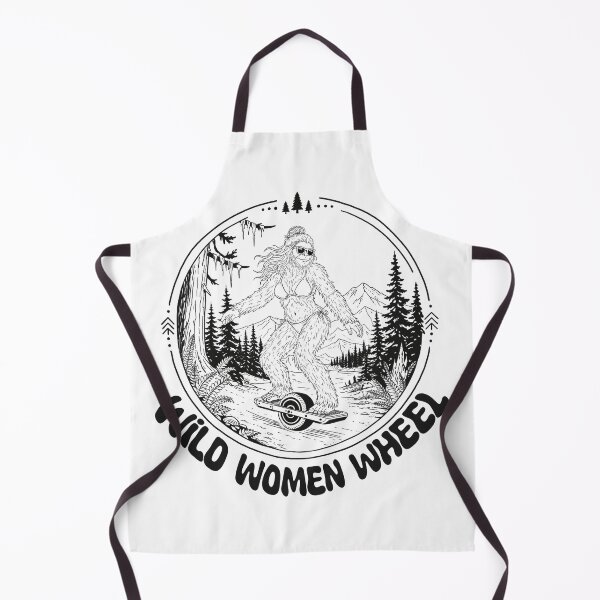 Item preview, Wild Women Wheel~Sasquatch on Onewheel designed and sold by Catherine Harrison.