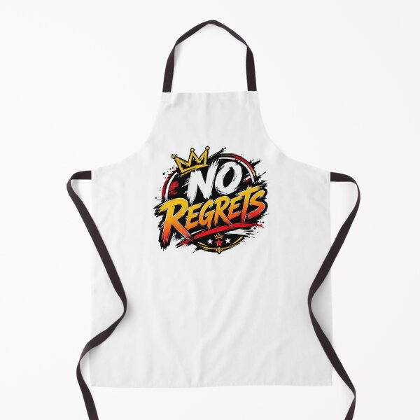 Item preview, No Regrets – Bold Motivational Typography designed and sold by MR4me.