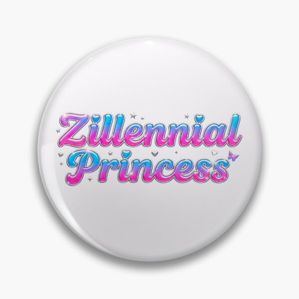 Item preview, zillennial princess retro vintage pink blue purple designed and sold by sadieillust.
