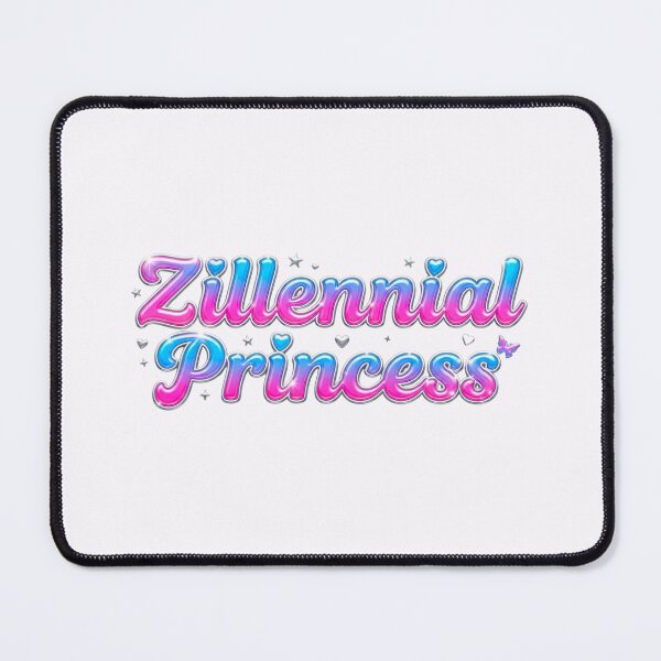 Item preview, zillennial princess retro vintage pink blue purple designed and sold by sadieillust.