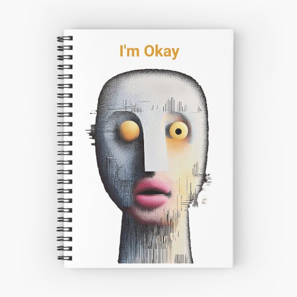 Item preview, I'm Okay designed and sold by Duckmoo Art.