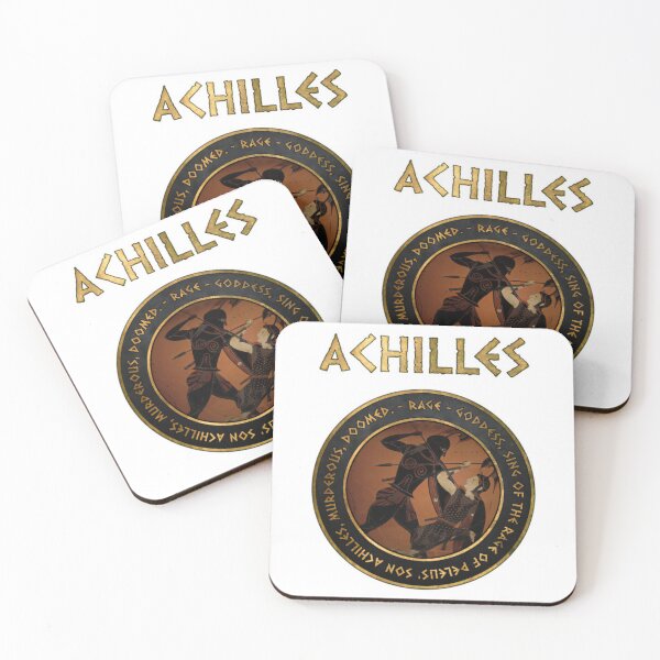 Item preview, Achilles - Hero Of The Trojan War - Homer's Iliad Quote - Ancient Greek History designed and sold by Coryconcetta.