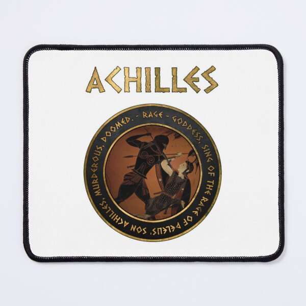 Item preview, Achilles - Hero Of The Trojan War - Homer's Iliad Quote - Ancient Greek History designed and sold by Coryconcetta.