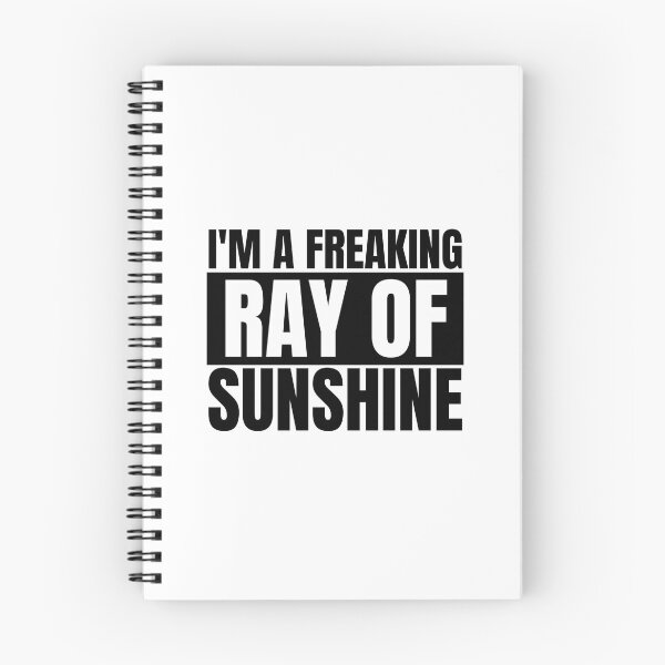 Item preview, I'm A Freaking Ray Of Sunshine Sarcastic Funny Slogan designed and sold by Dondonmart.