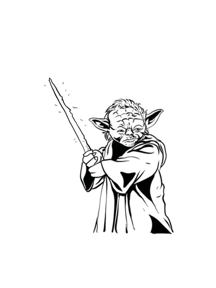 Thumbnail 4 of 4, iPhone Case, Yoda designed and sold by RashasWashing.