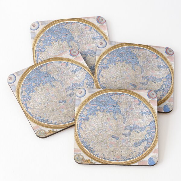 Item preview, Fra Mauro World Map designed and sold by Calimax61.