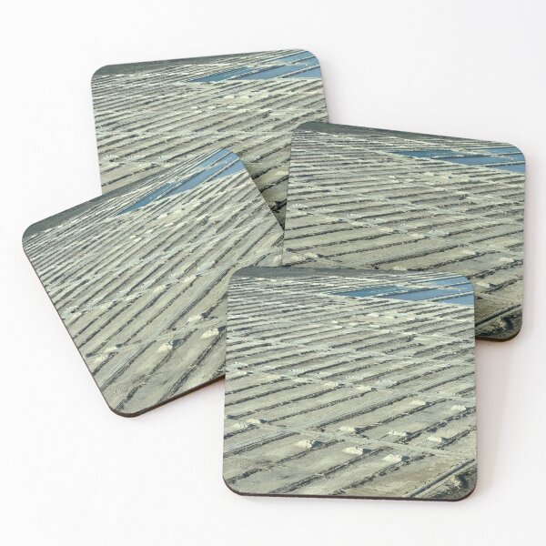 Item preview, Penong Salt Fields from Above — Aerial Abstract Patterns, South Australia designed and sold by BushPilotLens.