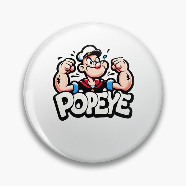 Item preview, Muscular Sailor Flexing Both Arms With Angry Expression designed and sold by A9Shop.