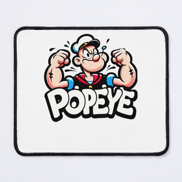 Item preview, Muscular Sailor Flexing Both Arms With Angry Expression designed and sold by A9Shop.