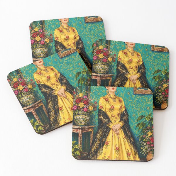 Item preview, Standing Frida With Yellow Dress & Shawl designed and sold by reggiemercedes.