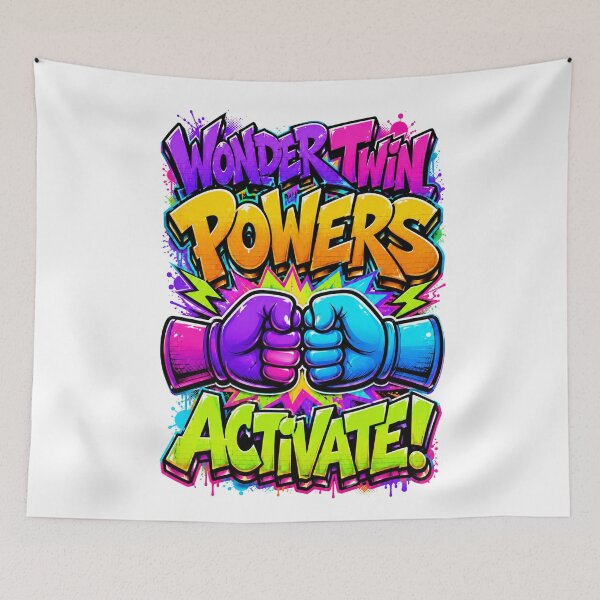 Item preview, Wonder Twins designed and sold by Nice En.