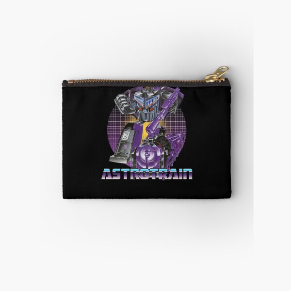 Item preview, Purple Triple Changer Robot Standing Beside Steam Locomotive Form designed and sold by A9Shop.