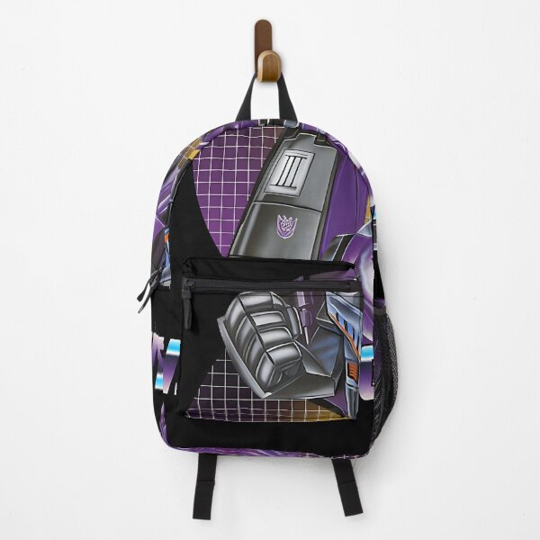 Item preview, Purple Triple Changer Robot Standing Beside Steam Locomotive Form designed and sold by A9Shop.