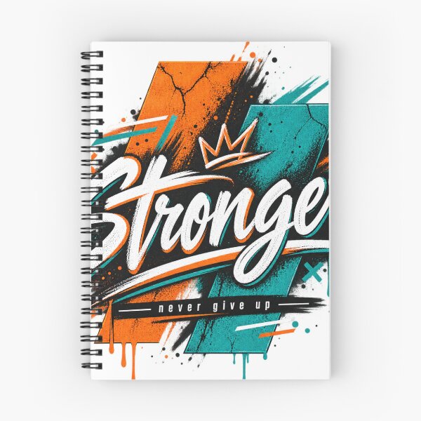 Item preview, Stronger – Powerful Motivational Inspirational Typography Design designed and sold by VasiArtLab.