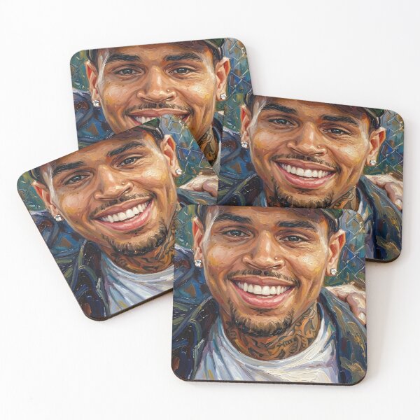 Item preview, Chris Brown Oil Painting designed and sold by maretsad.